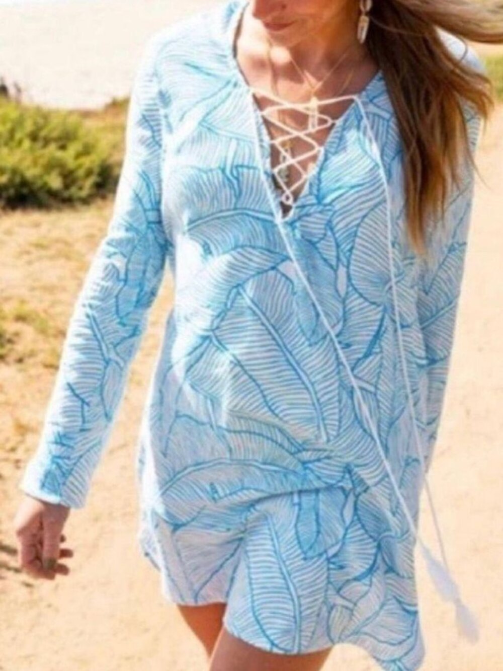 Entire Closet $5! Anthropologie Charlie Holiday Coco Tropical Beach Cover Up